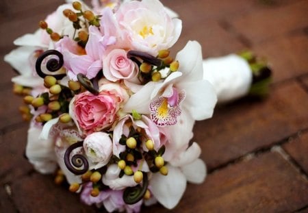 wedding-flowers-bouquet - colores, wedding, flowers, bouquet