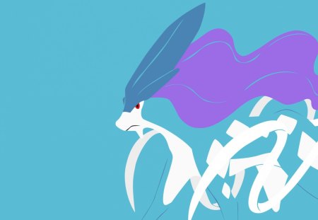 Suicune - aurora, suicune, legendary, trio