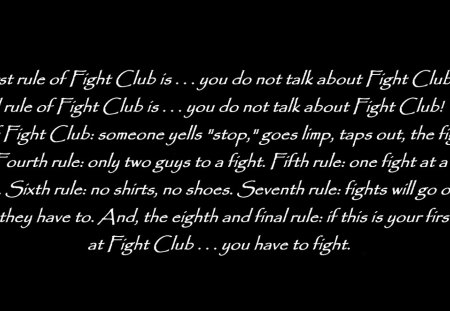 Fight Club - movie, fight, club, action