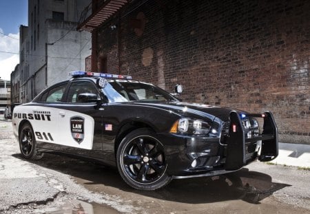 DODGE CHARGER - car, pursuit, dodge, 2014, awd