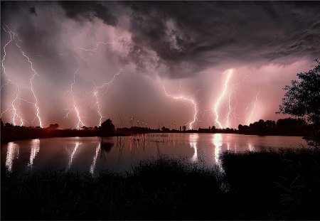 Thunderstorm - thunderstorm, picture, lightning, beautiful