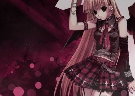 Purble Lolita - female, yun, anime, gothic, lilita, gothic lolita