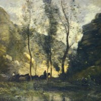Jean-Baptiste Camille Corot - Les Contrebandiers