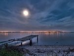 Pier In The Moonlight