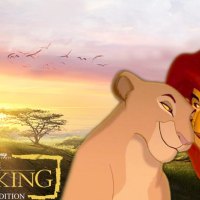 Lion,King,Couple,Mufassa,And,Sirabi