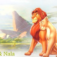 Lion,King,Couple,Simba,And,Nala