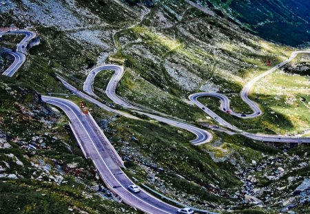 winding road - nature, fun, winding road, cool