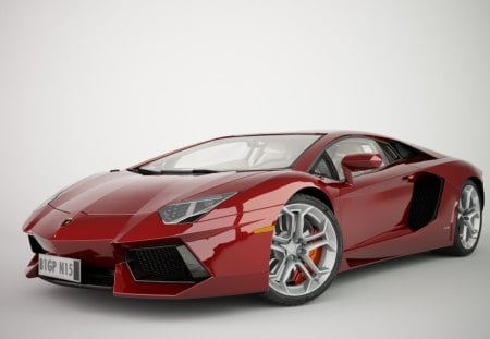 Lamborghini - fast, luxury, lamborghini, red, cars