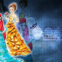 Blue,Disney,Princess,Wallpaper