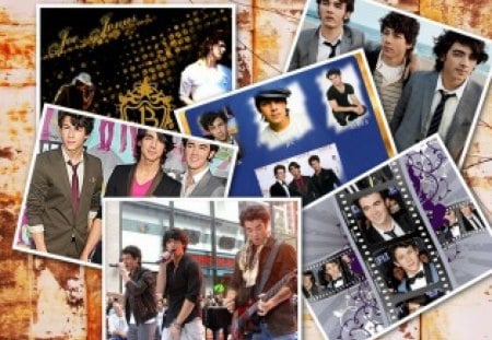 Jonas Brothers collage  - nick, joe, singer, cool, jonas brothers, movie, song, kevin, wallpaper