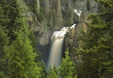 tower falls,pic 1 - wyoming, the top, yellowstone