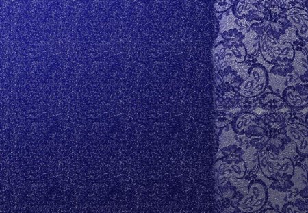 dark blue Metallic LACE - background, blue, dark blue, lace, wallpaper, metallic, shiny, border