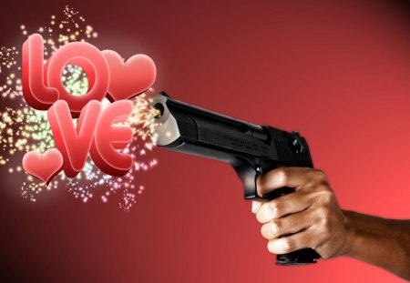 love gun - 3d, splash love, gun