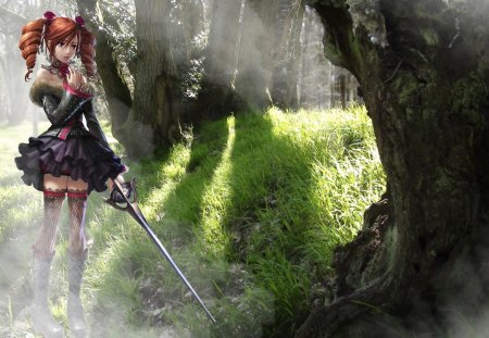 Dingle Dell - soul calibur, anime, dingle dell, woodland, heros