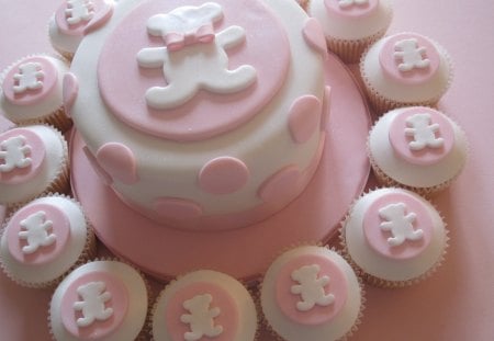 •✿• Perfectly Pink •✿• - pretty, delicious, forever, beautiful, fashion, perfectly pink, entertainment, lovely, love, happy, birthday, party, white, girly, teddy bear, cake