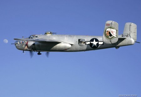 North American B-25 Mitchell - north, american, usaf, ww2, war, b25, mitchell, bomber