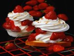 Strawberries & Cream Dessert