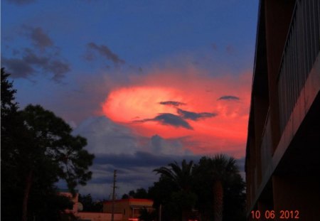 FLORIDA SUNSETS - sunsets, old, town, florida