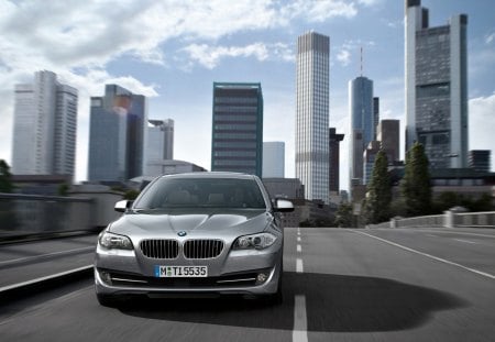 BMW 5-Series - bmw5, series, car, speed