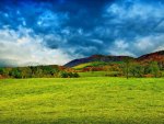 beautiful natural landscape hdr