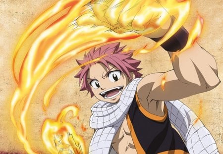 Natsu Dragneel - fairy tail, anime, natsu, fire