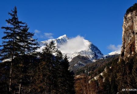 WINTER IN AUSTRIA - mountains, winter, berge, snow