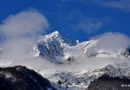 WINTER IN AUSTRIA - austria, winter, ice, snow