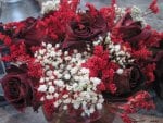 Bouquet of red roses