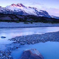 beautiful alsek river in british columbia
