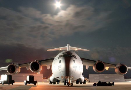 Super military transport aircraft - aircraft, super, transport, military