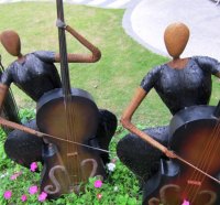 Music statue