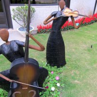 Music statue