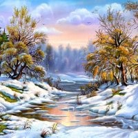 Winter stream