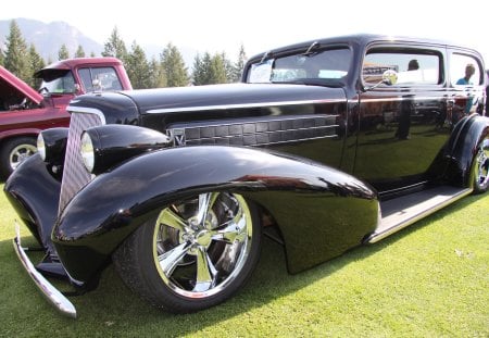 1939 Cadillac - grills, headlights, photography, tires, cadillac, black