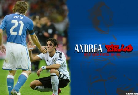 ANDREA PIRLO - germany, 2012, ozil, italy, andrea pirlo