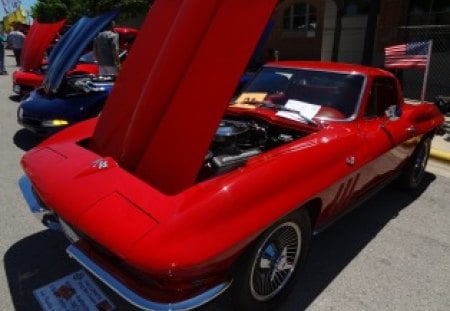 Classic Corvette - chevrolet corvette, corvette, chevy, classic