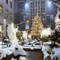Rockefeller Center in December, New York