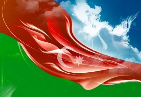 Azerbejdzhan - azerbejdzhan, texture, flag, symbol, country