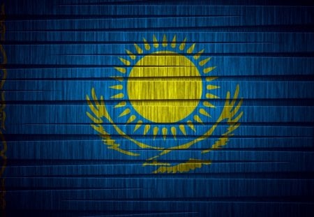 Kazaghstan - kazaghstan, texture, flag, symbol, country