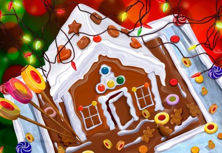 Gingerbread house