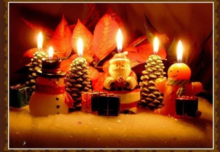 áƒ¦.Adorable Candlelight.áƒ¦ - new year, xmas, greeting, colorful, fire, other, amazing, cool, holiday, candle, adorable, adorable candlelight, jolly, chic, splendidly, celebration, glow, party time, brilliantly, beautiful, seasons, sweet, festival, beauty, travels, santa claus, photography, snowmen, gorgeous, pretty, winter time, decorations, candleling, ornaments, love, winter, warmth, lovely, christmas, entertainment, bright, abstract, merry christmas, splendor, colors