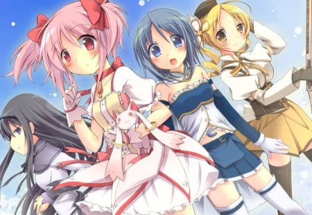 mahou shoujo madoka magica - video game, anime, music, manga