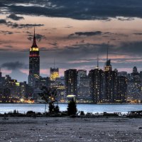 empire state building, manhattan, new york