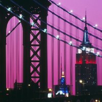 new york, usa, manhattan bridge