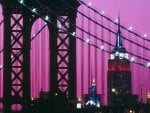 new york, usa, manhattan bridge