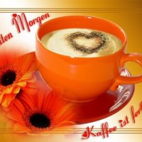 Guten Morgen Kaffee Ist Fertig