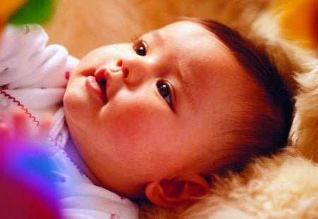 Baby - lovely baby, eyes, hair, other, abstract, brown, baby, beautysweet, pretty, boy, beautiful, colors, color, cute