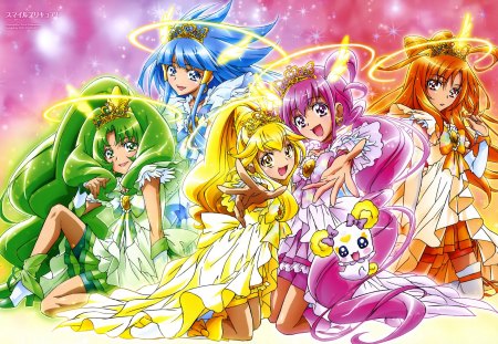 Fresh Precure - anime, girls, precure, fresh