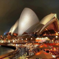 Opera-House-At-Night