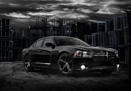 2012-Dodge-Charger - 12, mopar, 4 doors, black